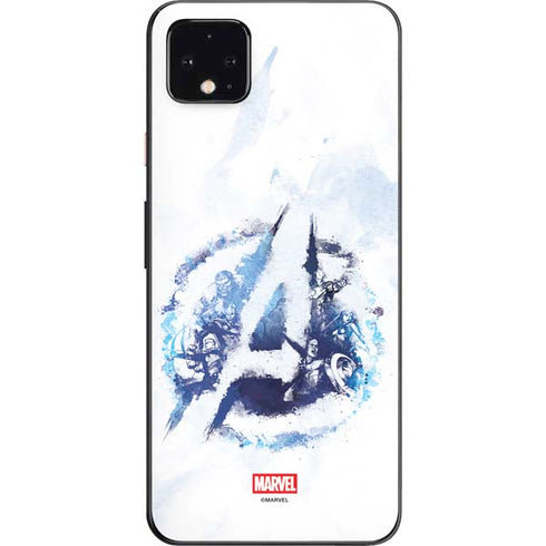 Marvel Avengers Blue Logo Google Pixel 4 XL Skin
